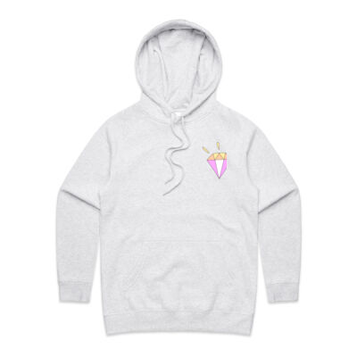 Womens Diamond Hoodie Thumbnail